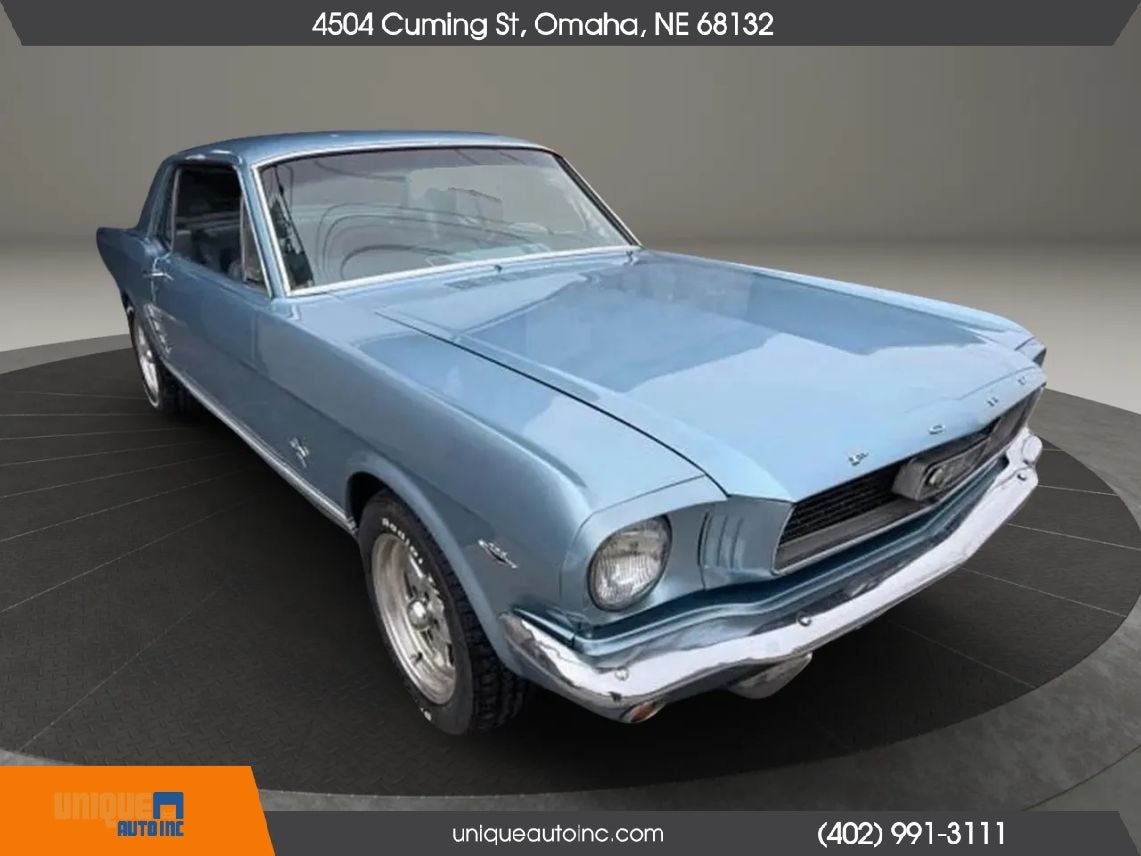 1966 Ford Mustang Base in Other — front three-quarter view