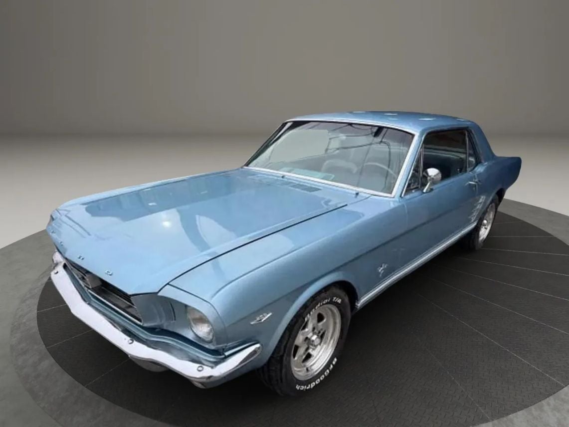 1966 Ford Mustang — rear three-quarter view