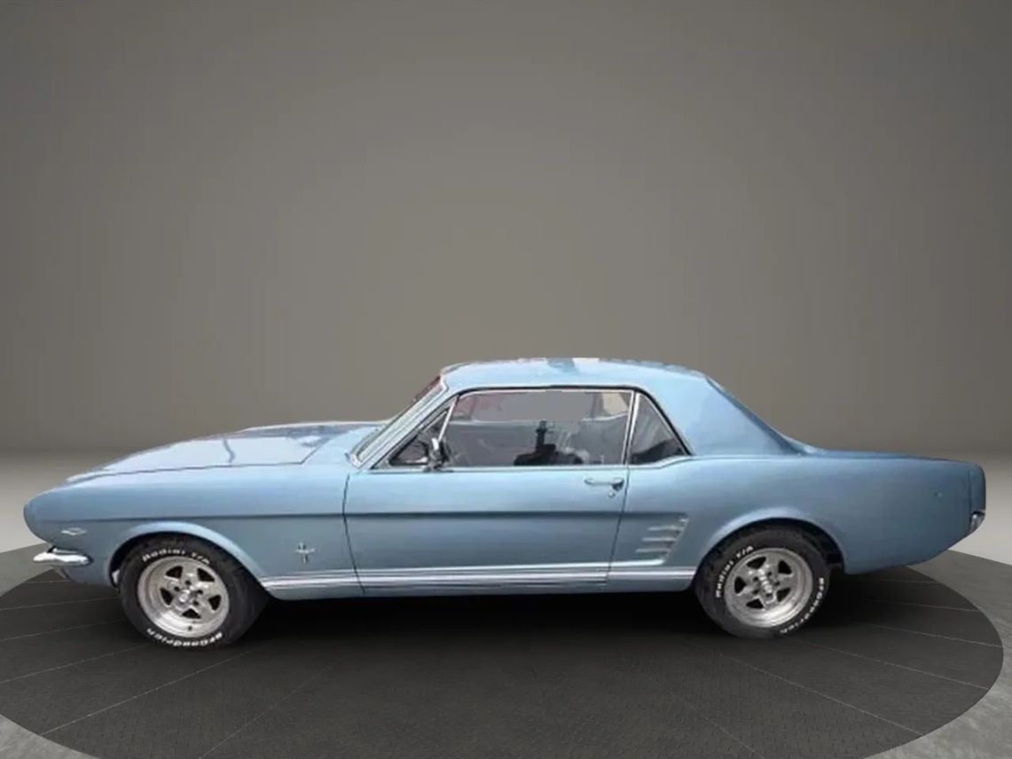 1966 Ford Mustang — interior view